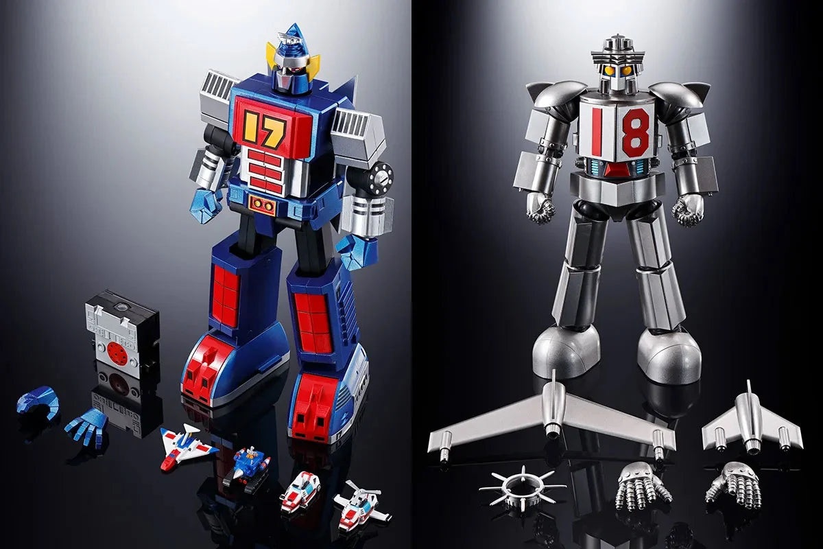 Soul of Chogokin GX-101S Daitetsujin 17 & Daitetsujin 18 Graviton Box Set "Daitetsujin 17" | Bandai Tamashii Nations