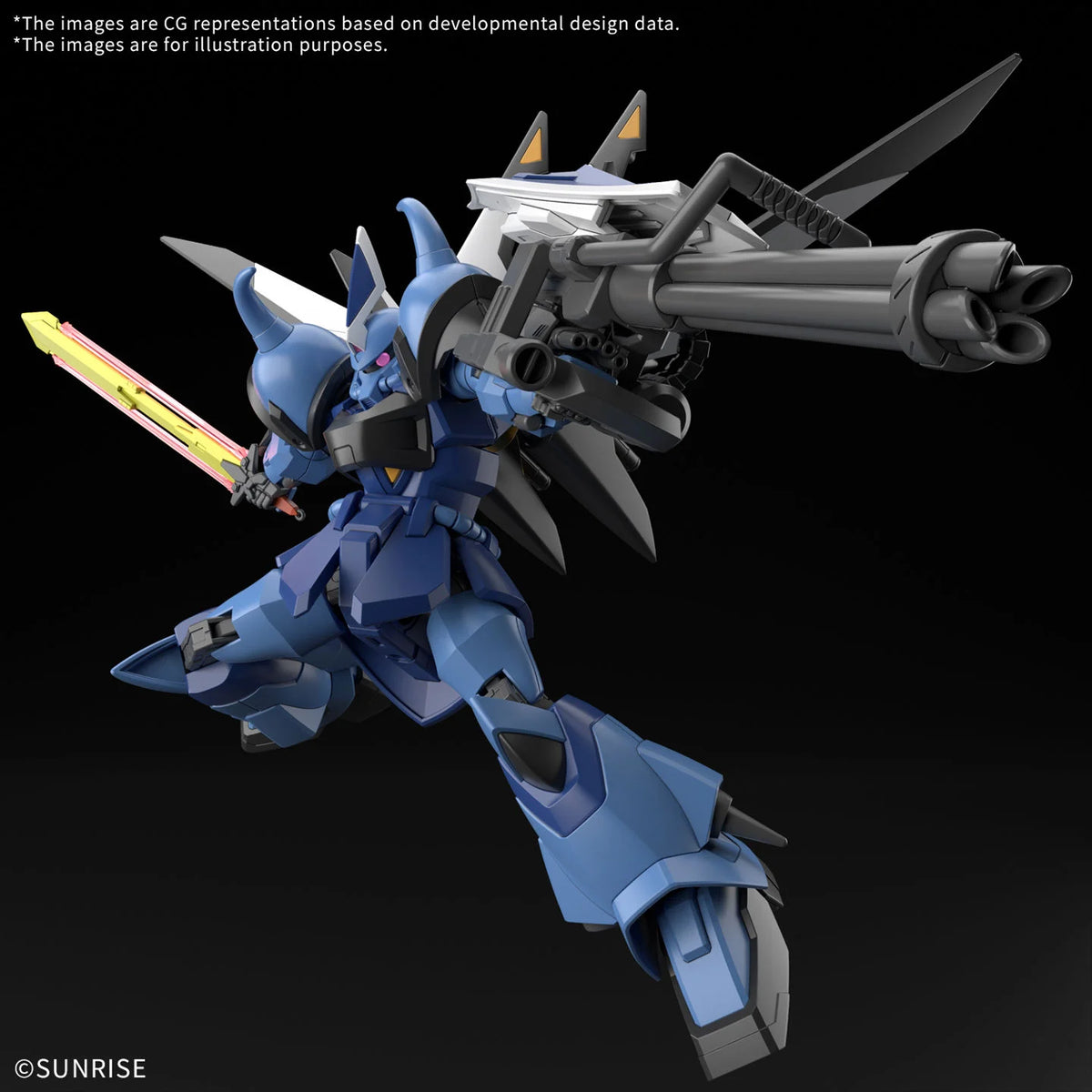 HGCE Gouf Ignited Custom 1/144 Scale Model Kit "Mobile Suit Gundam SEED Freedom Zero" | Bandai Hobby