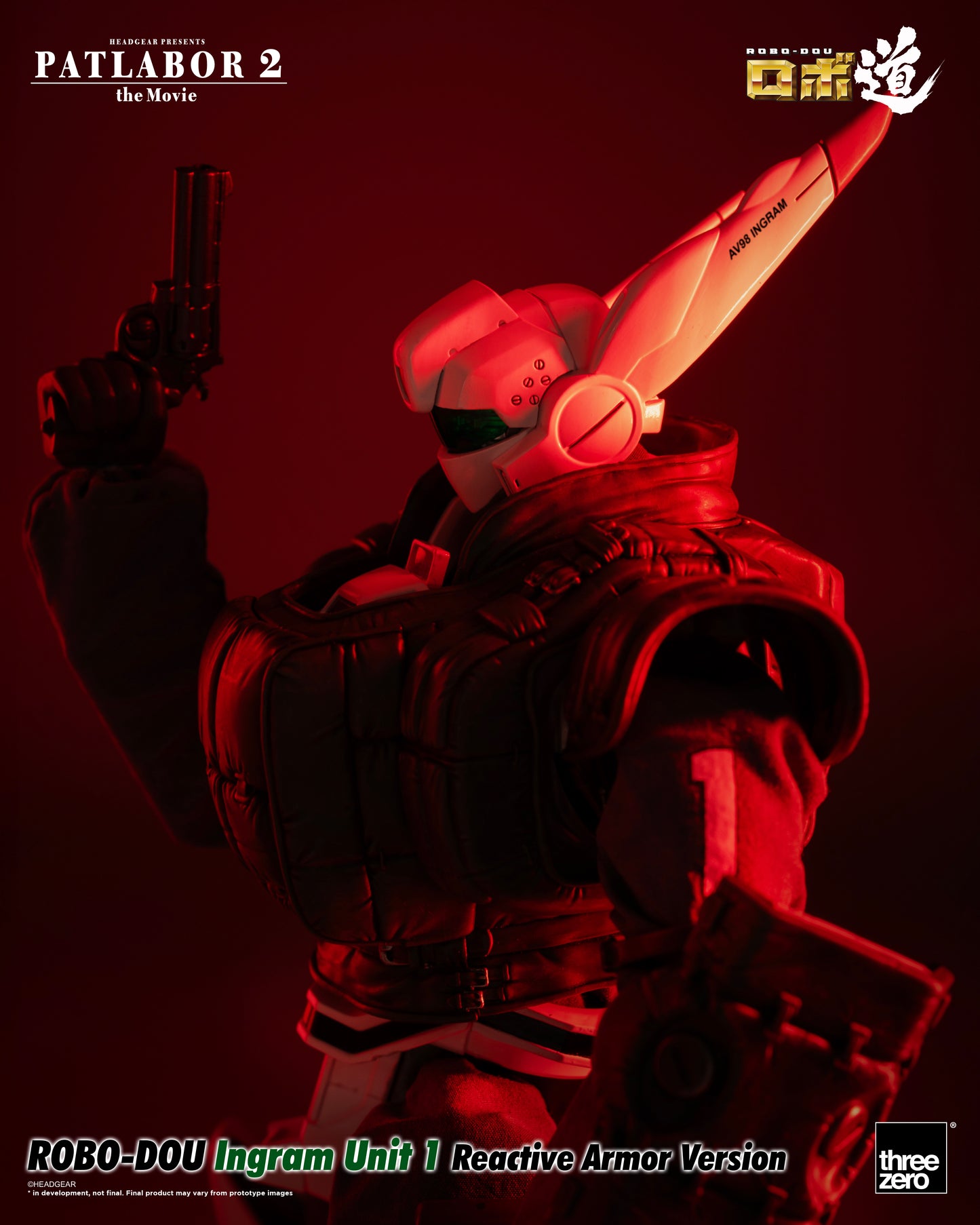 The Movie - ROBO-DOU Ingram Unit 1 Reactive Armor Version box art