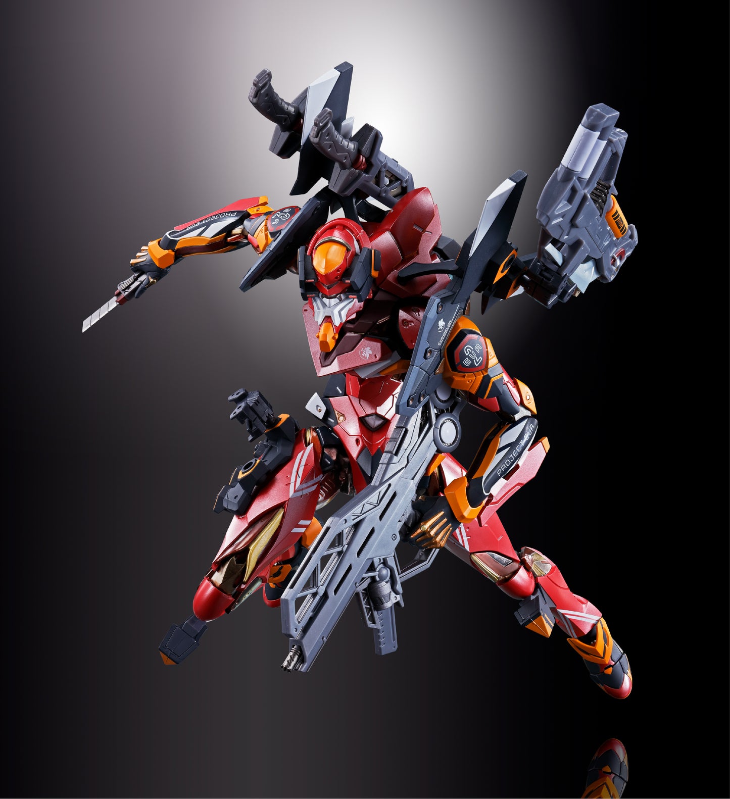 Pre Order METAL BUILD Evangelion Production Model-02 30th Ver. with Spear of Cassius | Tamashii Nations