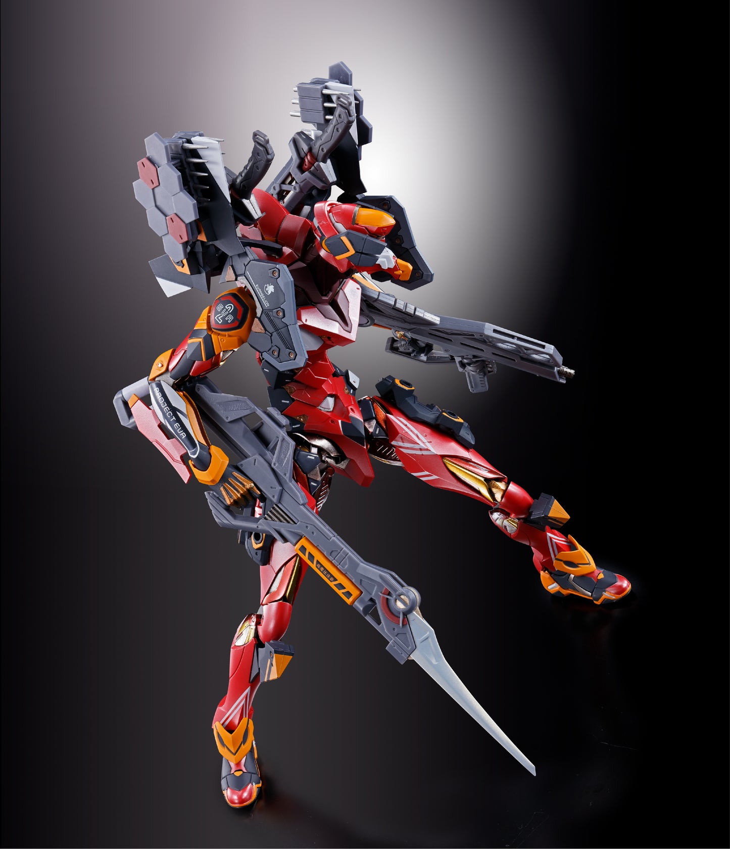 Pre Order METAL BUILD Evangelion Production Model-02 30th Ver. with Spear of Cassius | Tamashii Nations