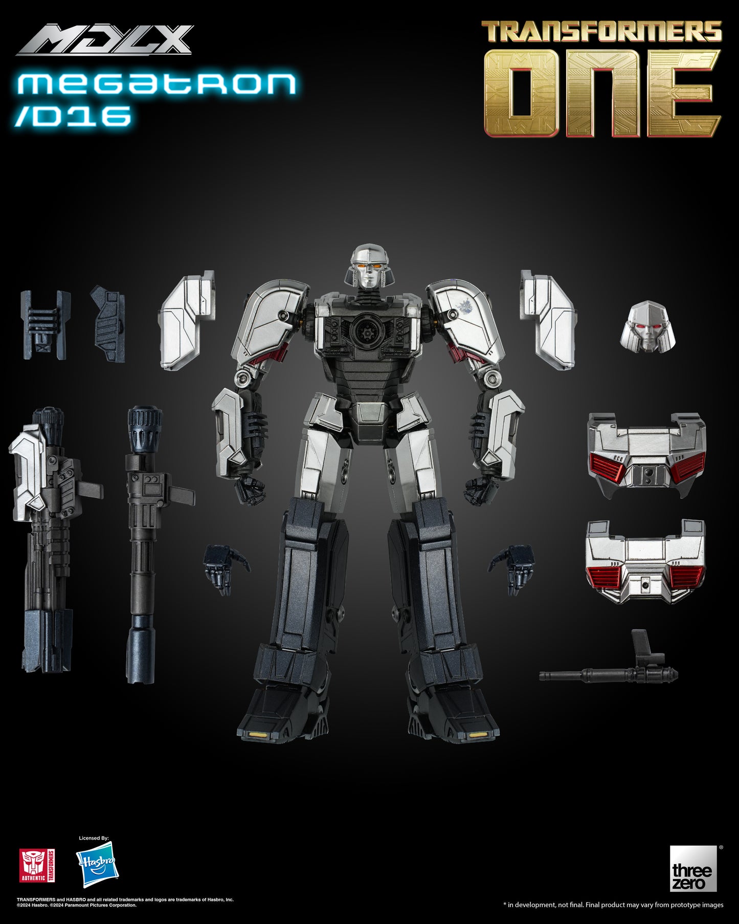 Transformers MDLX Megatron "Transformers One" | Threezero