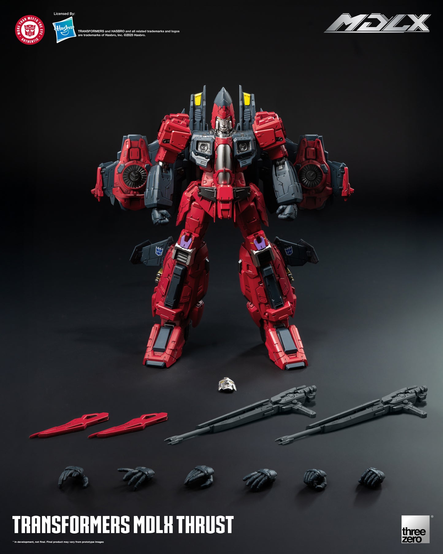 Threezero Transformers MDLX Thrust Action Figure | Threezero