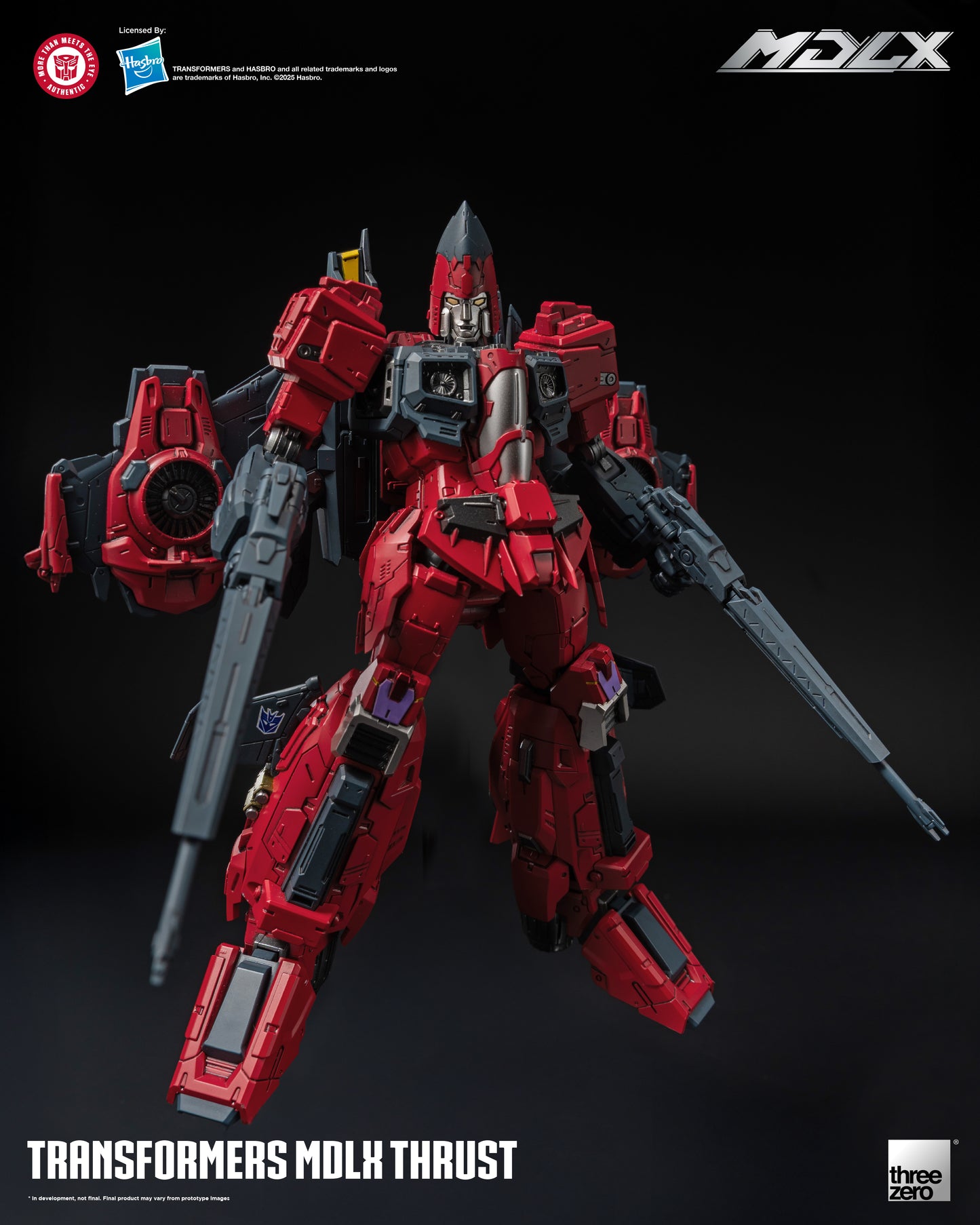 Threezero Transformers MDLX Thrust Action Figure | Threezero