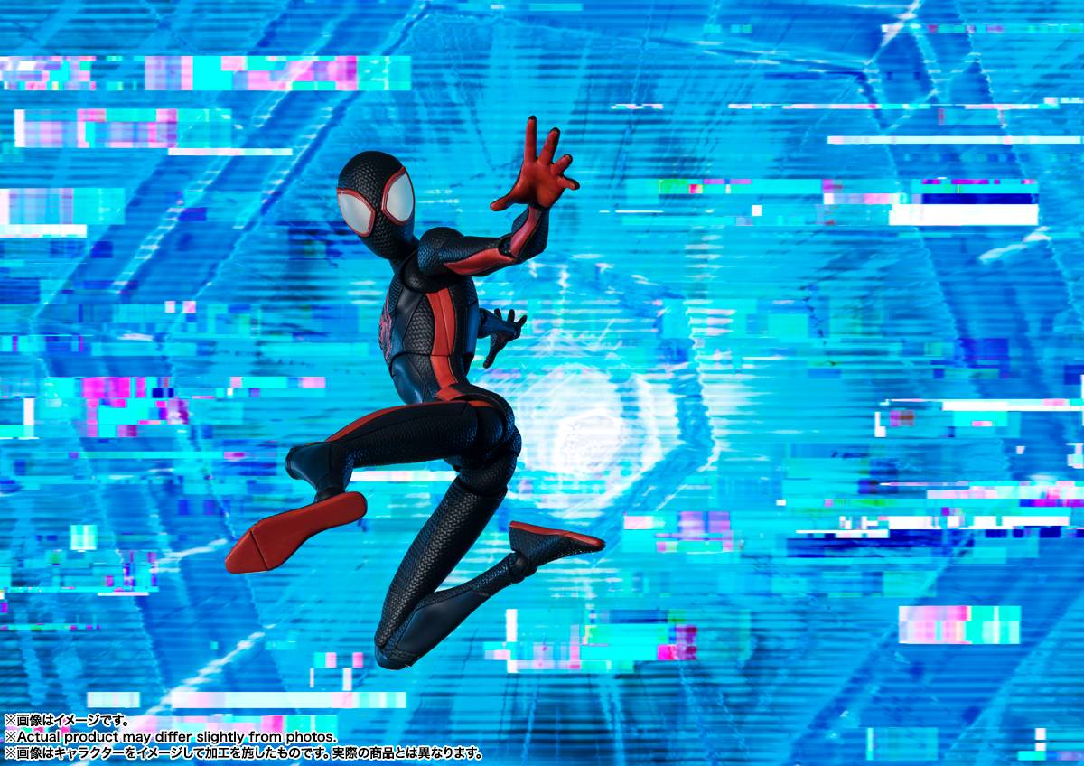 S.H.Figuarts Spider-Man (Miles Morales) (Reissue) "Spider-Man: Across the Spider-Verse" | Bandai Tamashii Nations