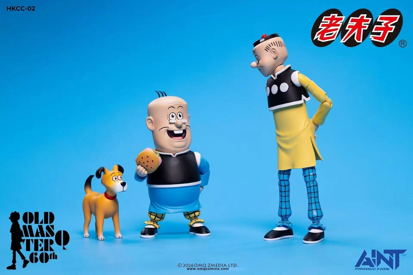 HKCC-02 1/12 Old Master Q: Big Potato 60th Anniversary Edition "Old Master Q" | AINT Production