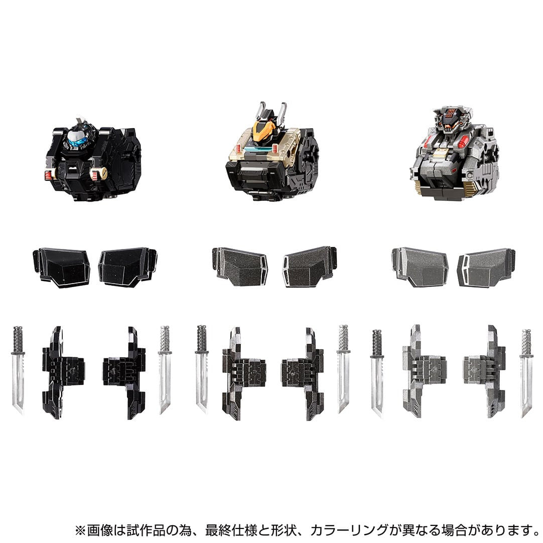TM-21 Tactical Mover EX Core and Armament Set 1 Diaclone