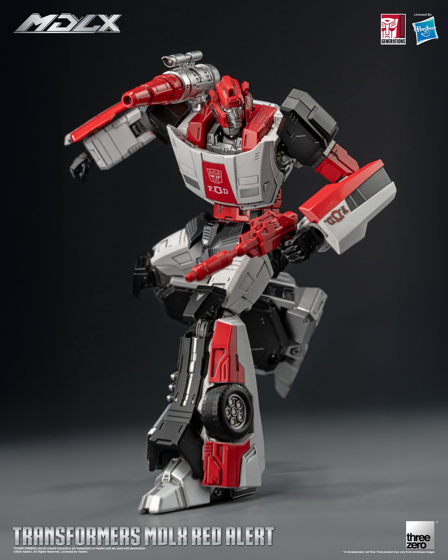 Pre Order Red Alert MDLX Articulated Action Figure Transformers - Threezero