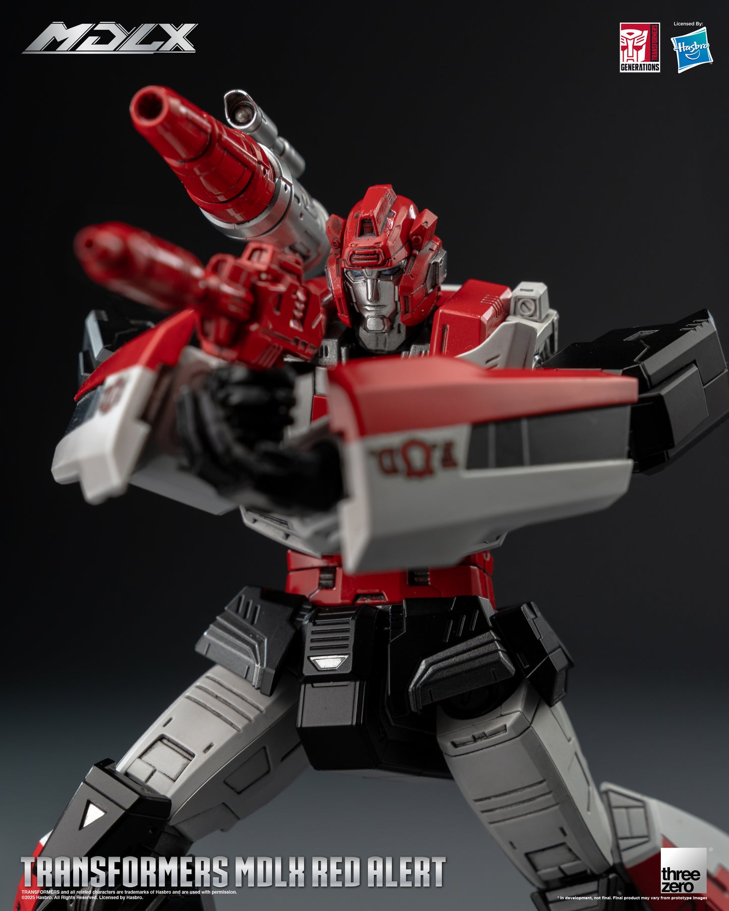Pre Order Red Alert MDLX Articulated Action Figure Transformers - Threezero