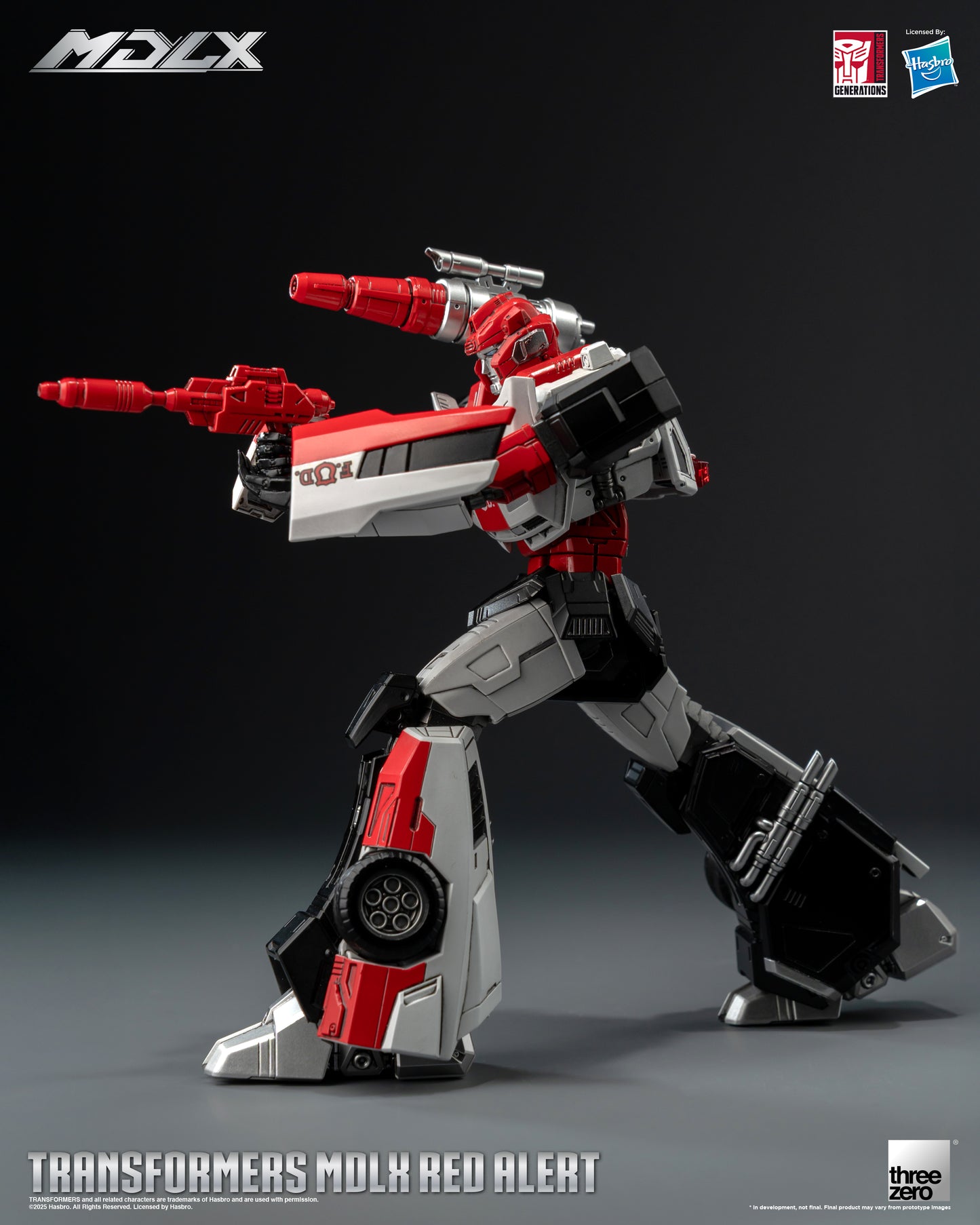 Pre Order Red Alert MDLX Articulated Action Figure Transformers - Threezero