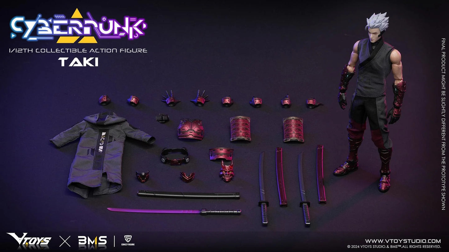 VTOYS X BMS X CF VSD012 -Cyberpunk Samurai The Crimson Dawn of theBlade("Cyberpunk") |VTOYS