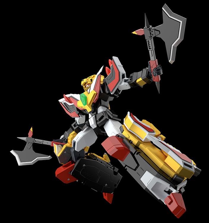The Brave Fighter of Legend Da-Garn THE GATTAI Ga-Orn Figure holding 2 axes