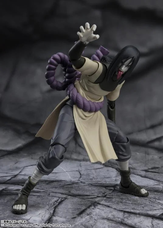 Naruto: Shippuden S.H.Figuarts Orochimaru (Seeker of Immortality) tonge sticking out
