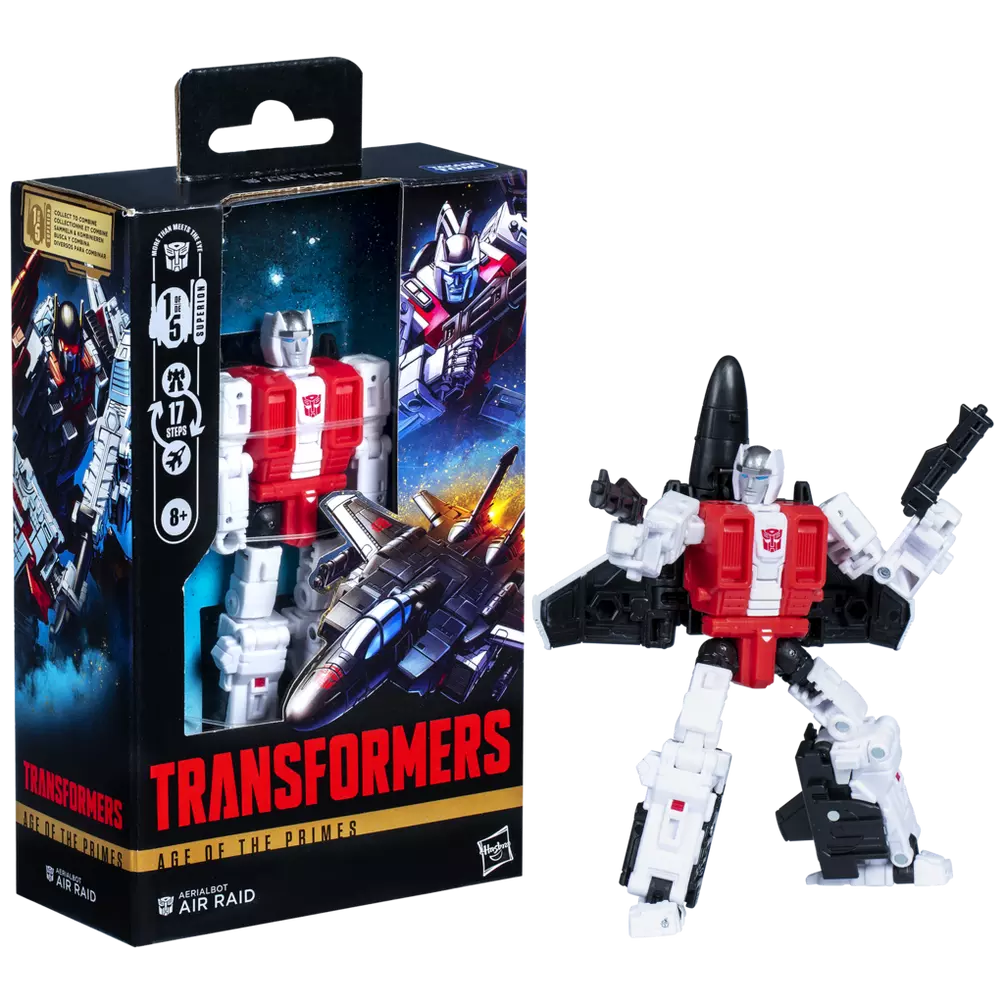 Aerialbot Air Raid Transformers Age of the Primes | Hasbro Deluxe Class