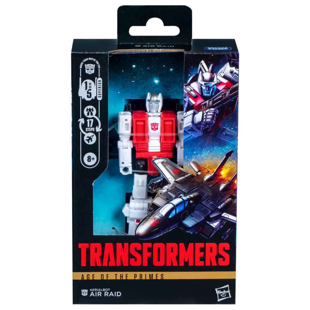 Aerialbot Air Raid Transformers Age of the Primes | Hasbro Deluxe Class