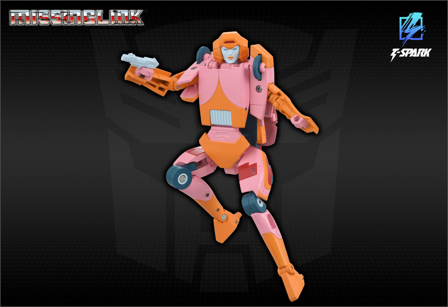 Transformers Missing Link C-07 Arcee Toy Color | Takara Tomy (Expedited Japan Release)