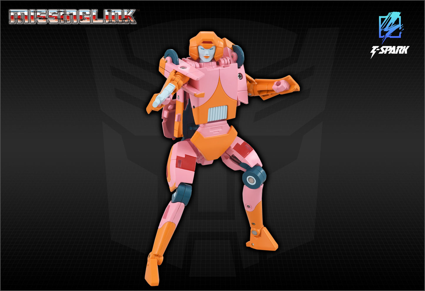 Transformers Missing Link C-07 Arcee Toy Color | Takara Tomy (Expedited Japan Release)