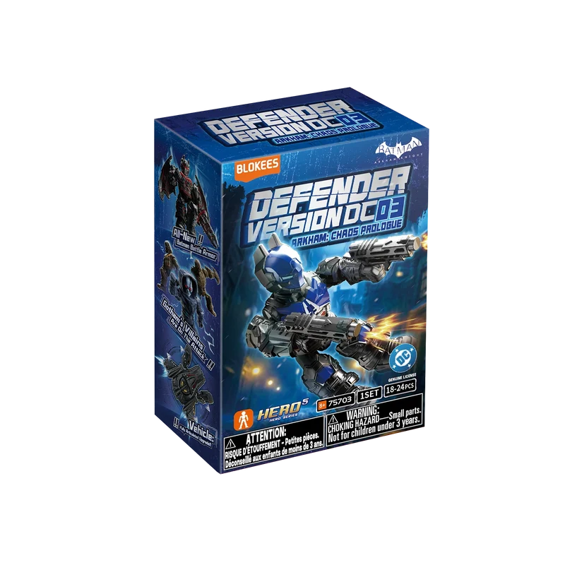 Defender Version 03 Arkham: Chaos Prologue Model Kit "DC Comics" | Blokees