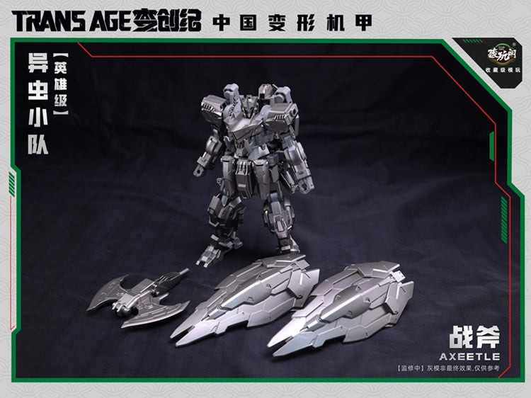 Pre Order Axeetle (TA-HCZ002) Trans Age Bergion Series Transforming Figure