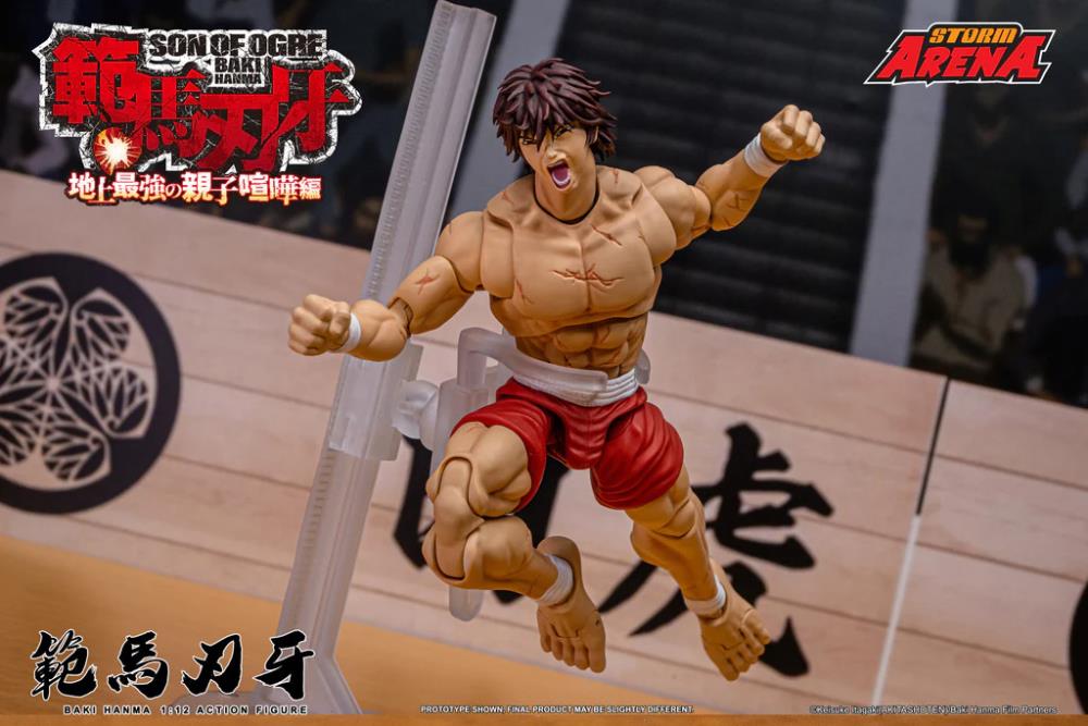 Storm Arena Baki Hanma "Baki Hanma: Son of Ogre" 1/12 Scale Action Figure | Storm Collectibles