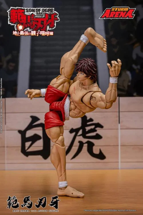 Storm Arena Baki Hanma "Baki Hanma: Son of Ogre" 1/12 Scale Action Figure | Storm Collectibles