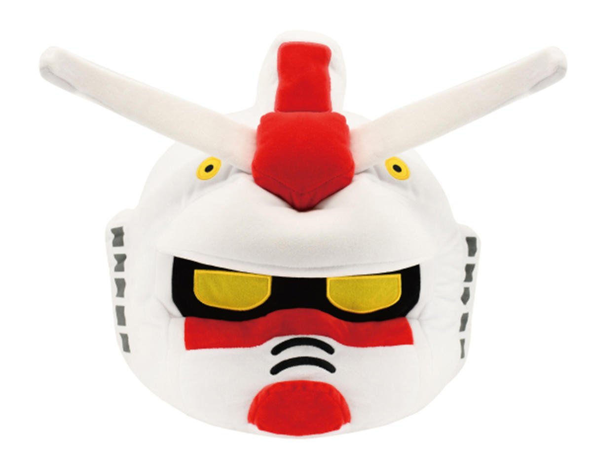 Gunpla-Kun's Big Head Nui Plush Pillow "Mobile Suit Gundam" - Bandai Gundam Base