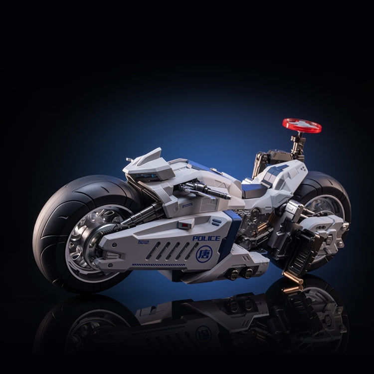 Moshow MSC0004 Chang'an Guard Mechas Traffic Enforcer Bike and Robo-Dog | Moshow Toys