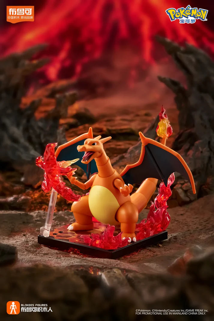Charizard 0006 Version L "Pokemon" - Blokees Model Kit