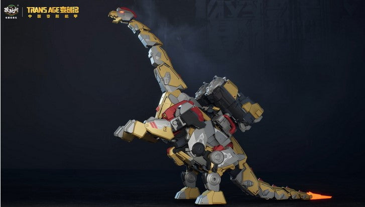 CT-Longyan 04 Trans Age Brontosolid (Sludge) Shuraking (Volcanicus) Transformers - Cang Toys