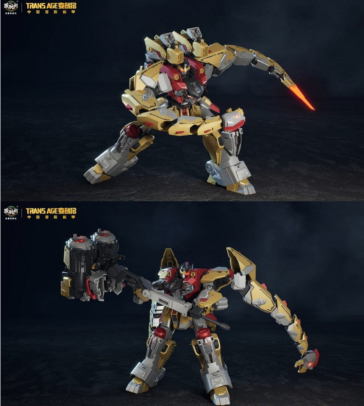 CT-Longyan 04 Trans Age Brontosolid (Sludge) Shuraking (Volcanicus) Transformers - Cang Toys