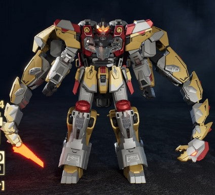 CT-Longyan 04 Trans Age Brontosolid (Sludge) Shuraking (Volcanicus) Transformers - Cang Toys