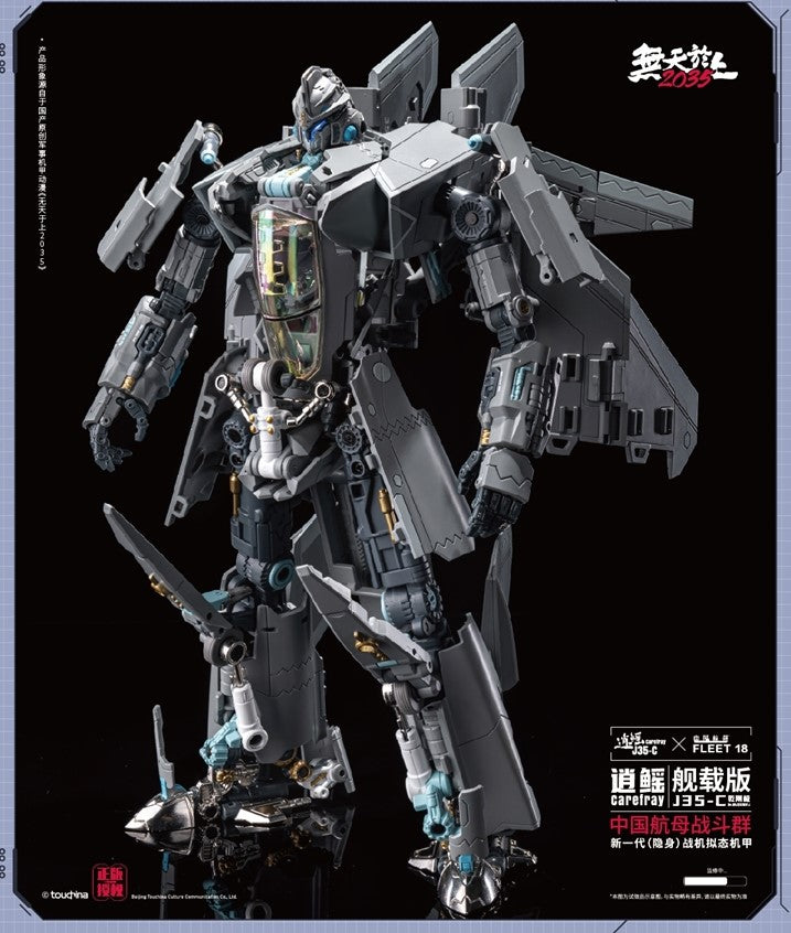Transformers J35-C Carefray Fighter Jet by Touch Toys