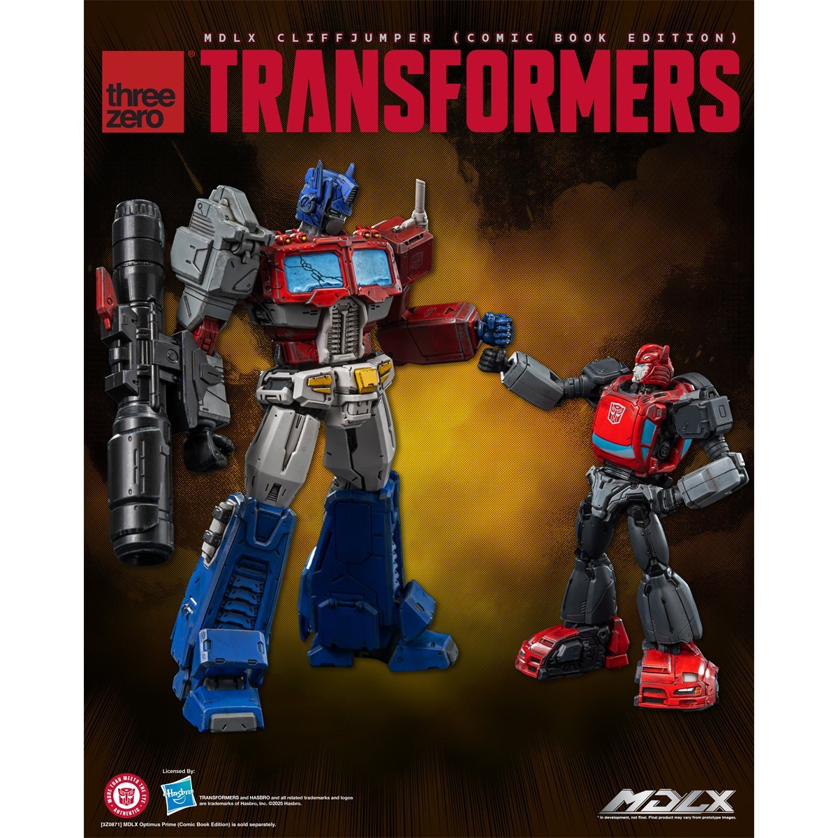 Threezero Transformers MDLX Cliffjumper (Comic Book Edition) | Threezero
