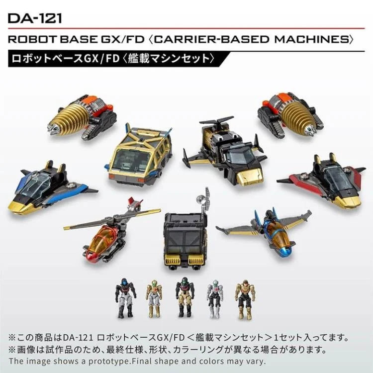 Pre Order Diaclone DA-121 Robot Base GX/FD (Carrier Machine Set) Takara Tomy