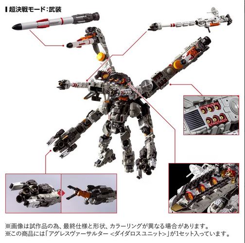 Diaclone TM-36 Tactical Mover Aggress Versaulter <Daedalus Unit> | Takara Tomy