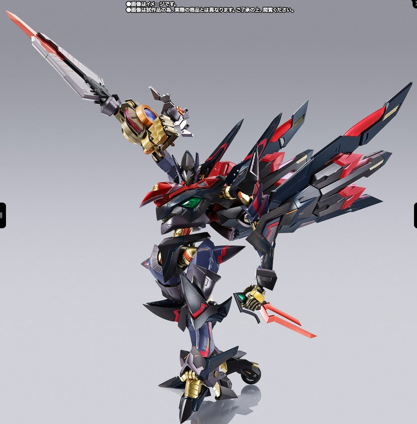 MARISHITEN-PURE ELEMENTS GUREN- "CODE GEASS", TAMASHII NATIONS METAL BUILD DRAGON SCALE holding sword up