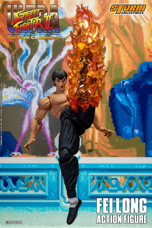 Fei Long "Ultra Street Fighter II: The Final Challengers" - Storm Collectibles Action Figure