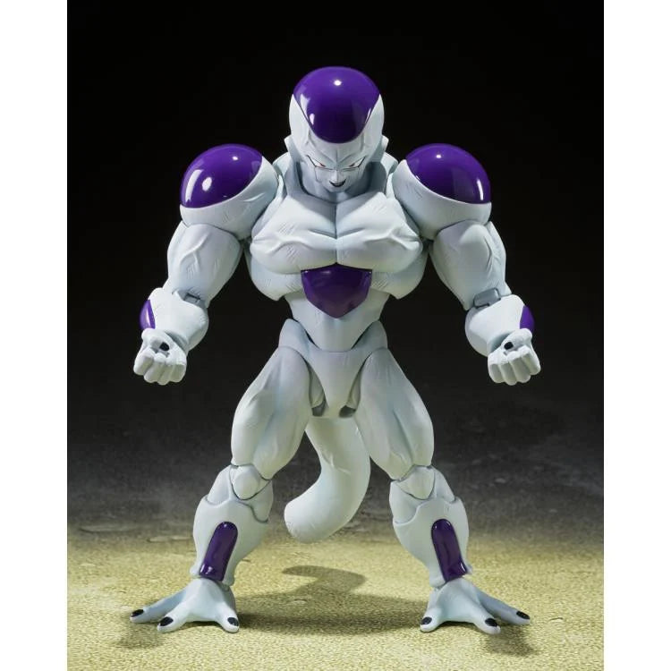 Bandai S.H. Figuarts Frieza Resurrection Action Figure - Dragon Ball Super Collectible With Effects