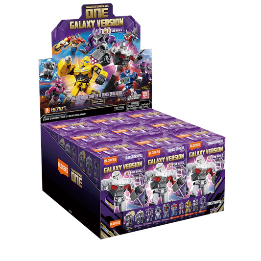 Transformers Blokees Galaxy Version 07 One Wave 2 Set of 9 Model Kits