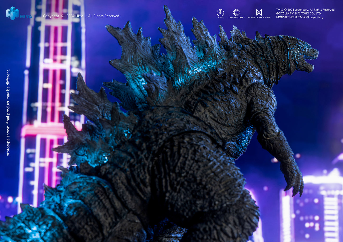 Hiya Toys Heat Ray Godzilla Light-Up Figure PX (2021) "Godzilla vs. Kong" | Hiya Toys Exquisite Basic+ Series