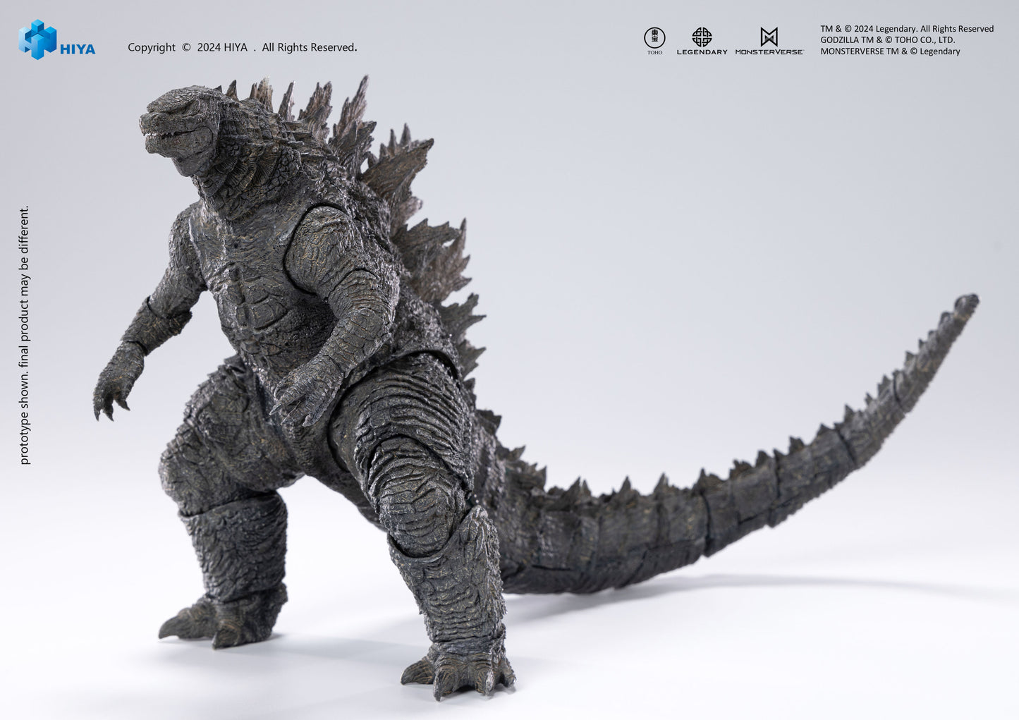 Hiya Toys Heat Ray Godzilla Light-Up Figure PX (2021) "Godzilla vs. Kong" | Hiya Toys Exquisite Basic+ Series