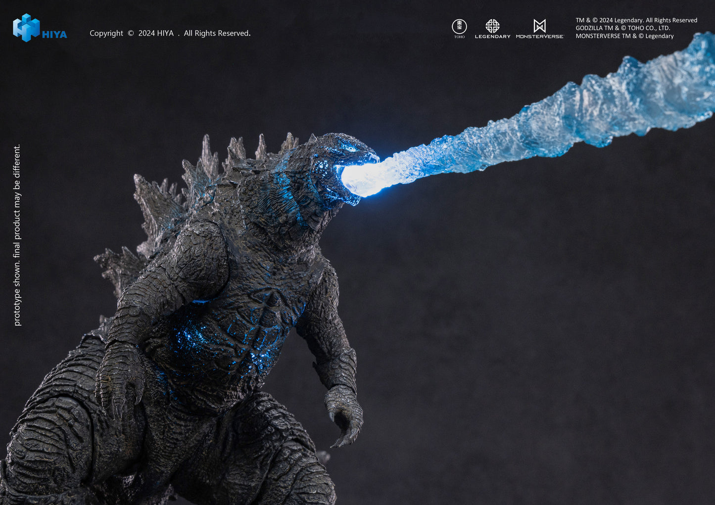 Hiya Toys Heat Ray Godzilla Light-Up Figure PX (2021) "Godzilla vs. Kong" | Hiya Toys Exquisite Basic+ Series