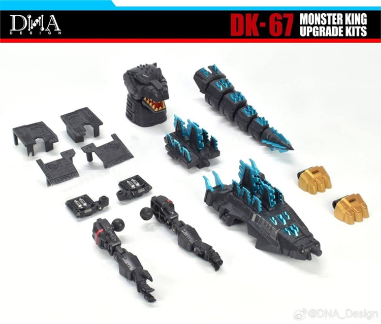 DNA Design DK-67 Upgrade Kit for Godzilla Megatron crossover | DNA