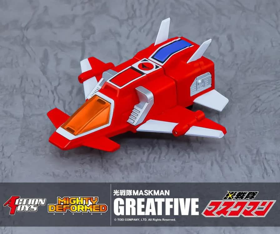 Hikari Sentai Maskman Mighty Deformed Great Five | Action Toys