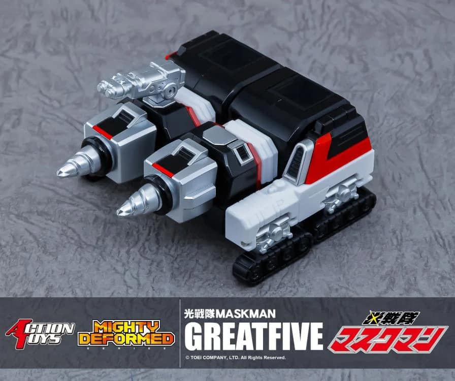 Hikari Sentai Maskman Mighty Deformed Great Five | Action Toys