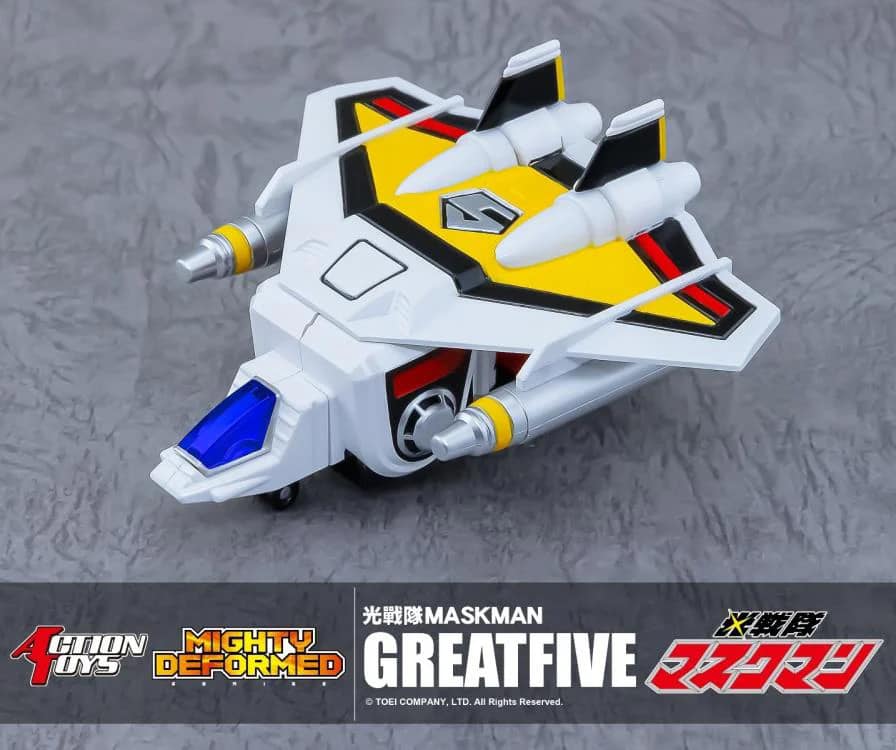 Hikari Sentai Maskman Mighty Deformed Great Five | Action Toys