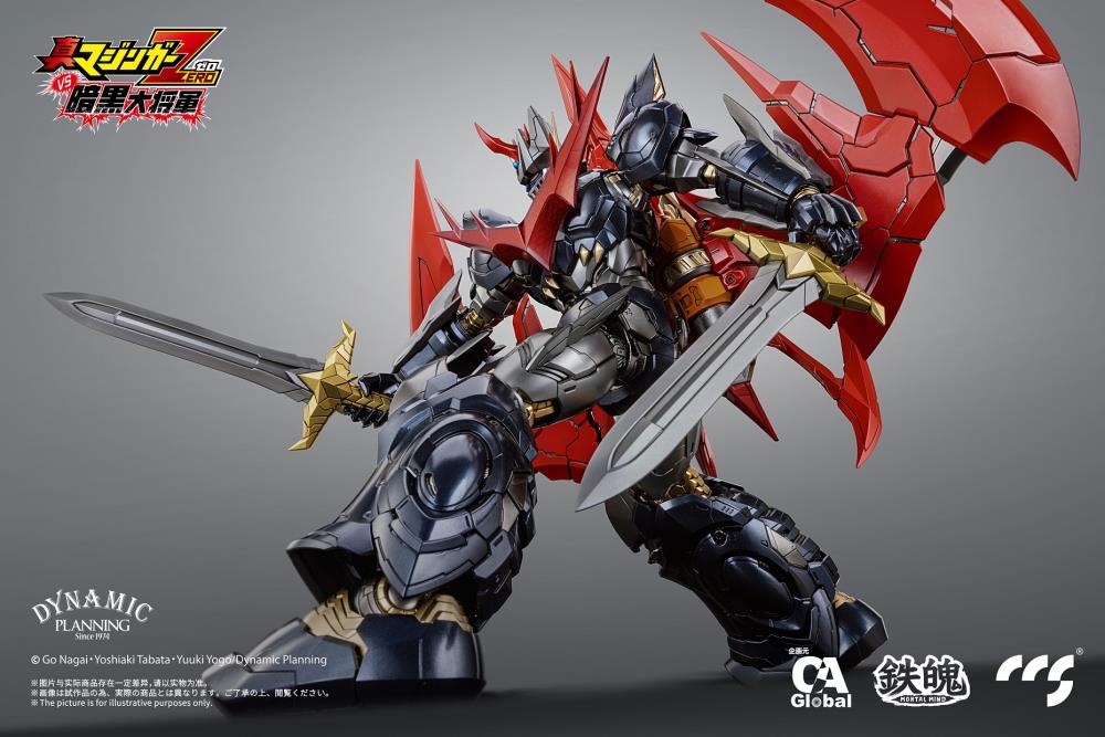 Great Mazinkaiser Shin Mazinger ZERO Vs. Great General of Darkness - CCSTOYS Mortal Mind Action Figure