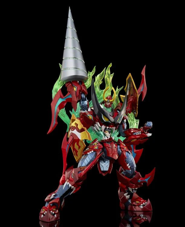 Pre Order Tengen Toppa Gurren Lagann Kuro Kara Kuri Action Figure by Flame toys