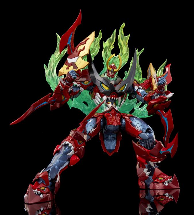 Pre Order Tengen Toppa Gurren Lagann Kuro Kara Kuri Action Figure by Flame toys