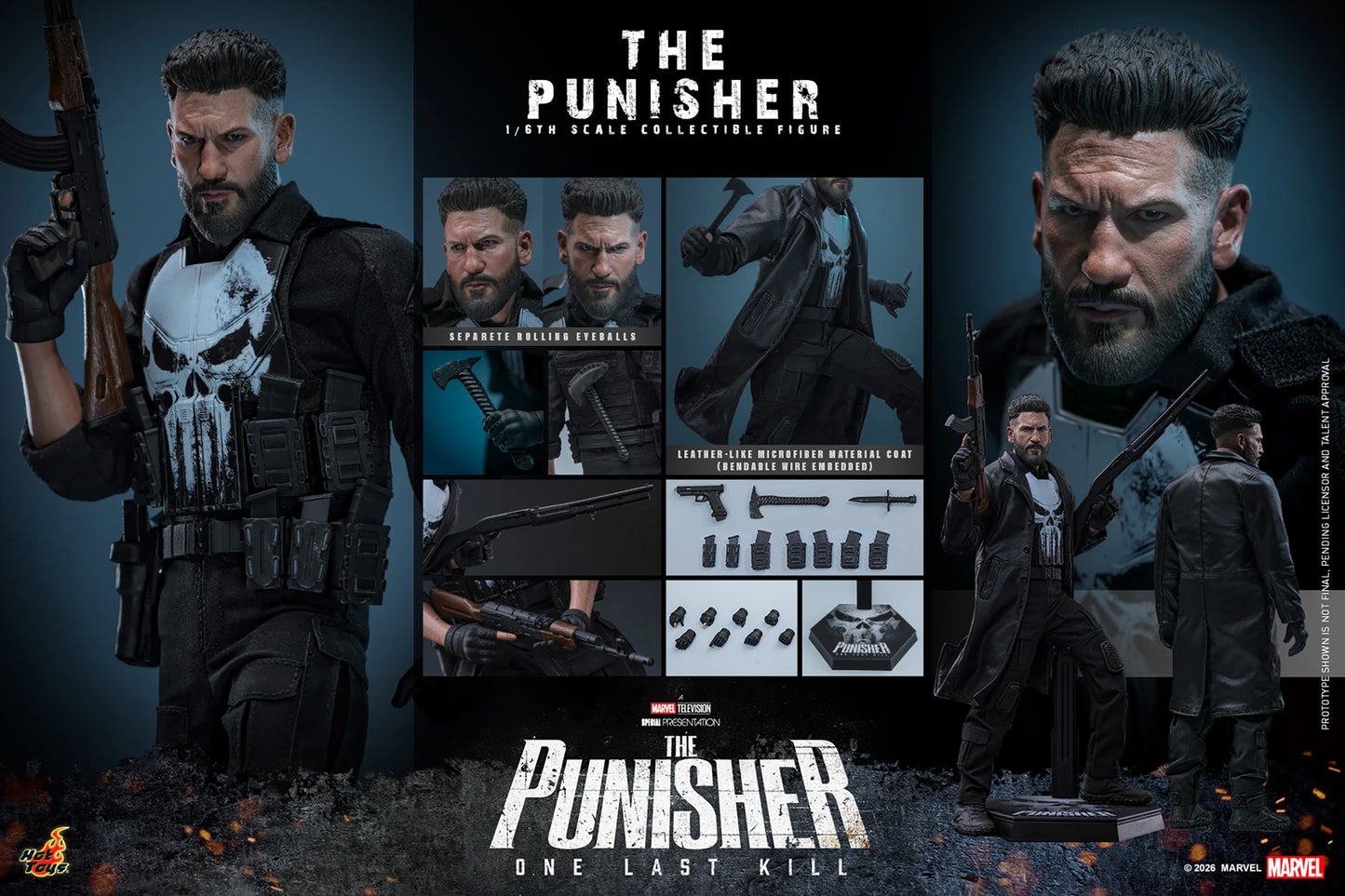 Hot Toys 1/6 Punisher "Punisher: One Last Kill" | Hot Toys 1/6 Scale
